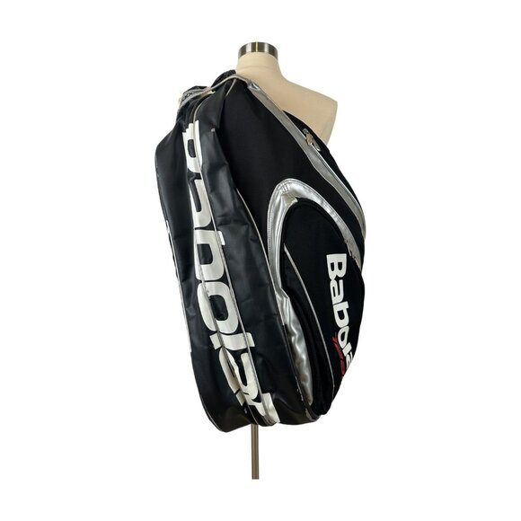 BABALOT TEAM Tennis Multi Racquet Carry Case Bag Backpack Red White Black - Picture 3 of 16